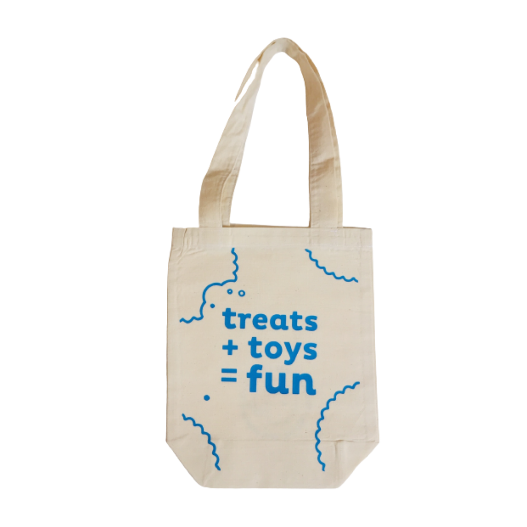 blue pet bag